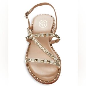 Ash "Peace" Leather Stud Sandals Size 7 NIB